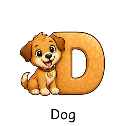Animal Alphabet Letter Magnets
