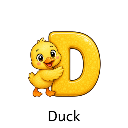 Animal Alphabet Letter Magnets