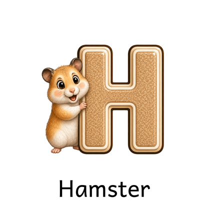 Animal Alphabet Letter Magnets