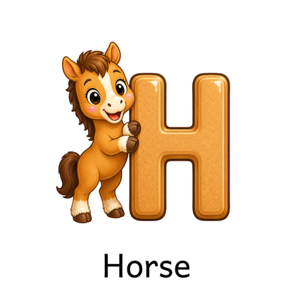 Animal Alphabet Letter Magnets