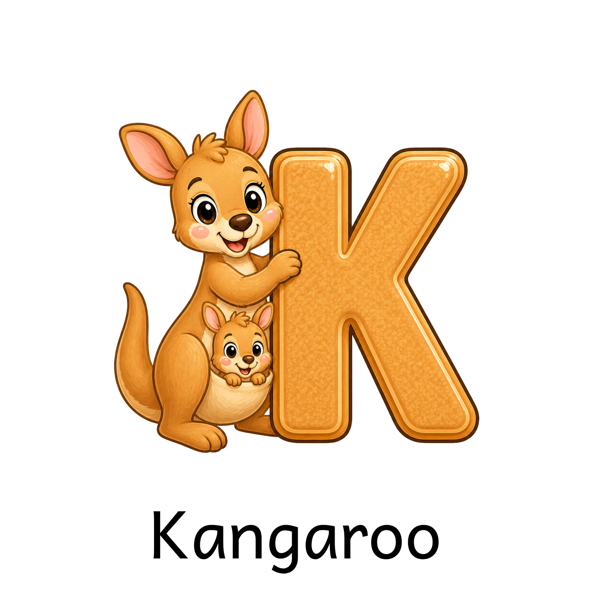 Animal Alphabet Letter Magnets