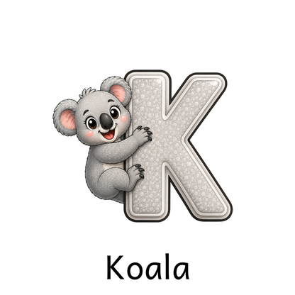 Animal Alphabet Letter Magnets