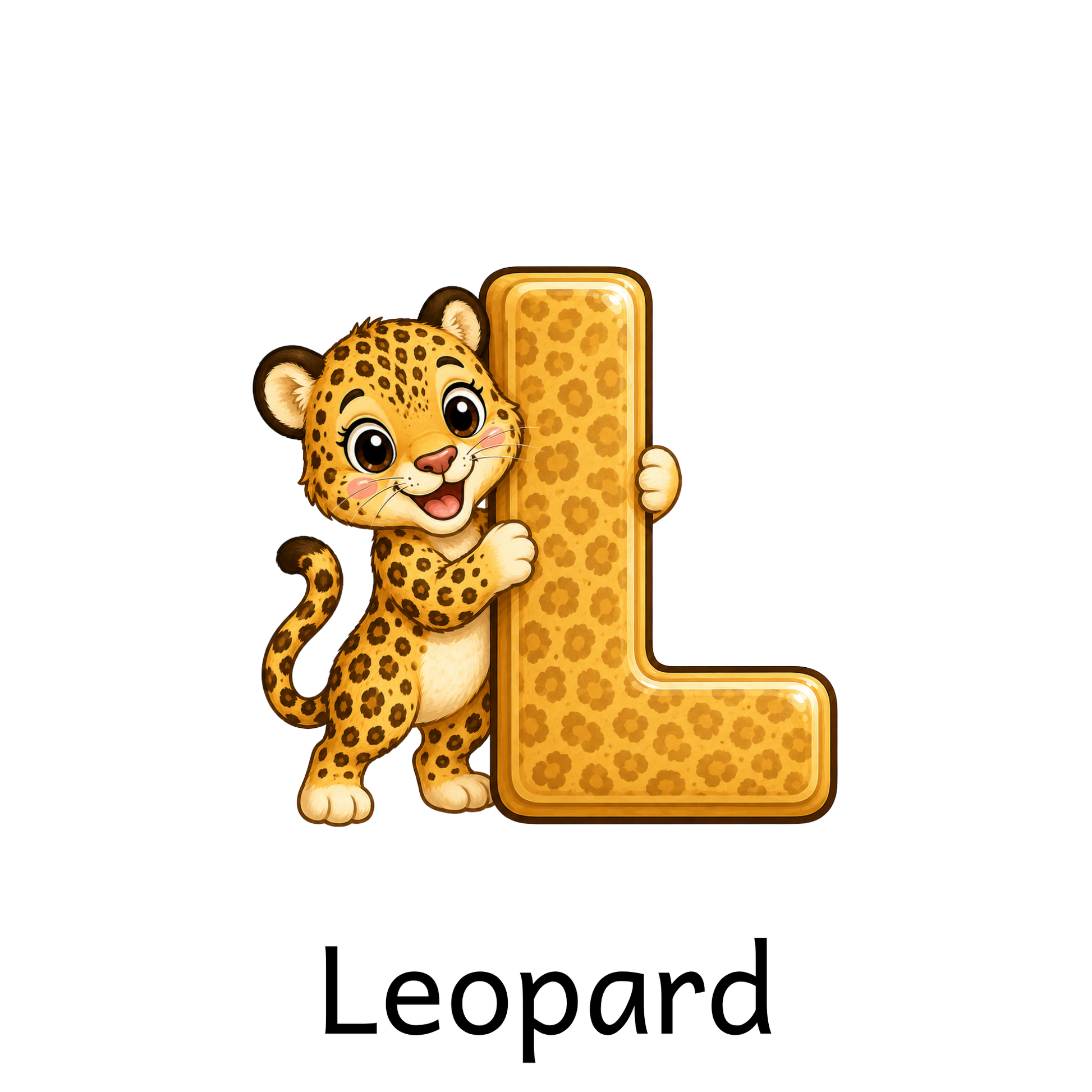 Animal Alphabet Letter Magnets
