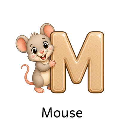 Animal Alphabet Letter Magnets