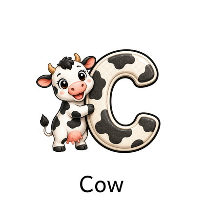 Animal Alphabet Letter Magnets