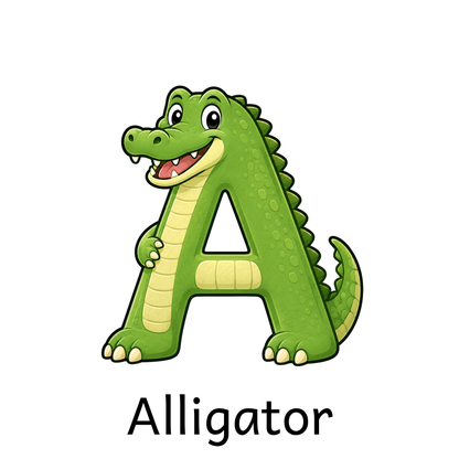 Animal Alphabet Letter Magnets
