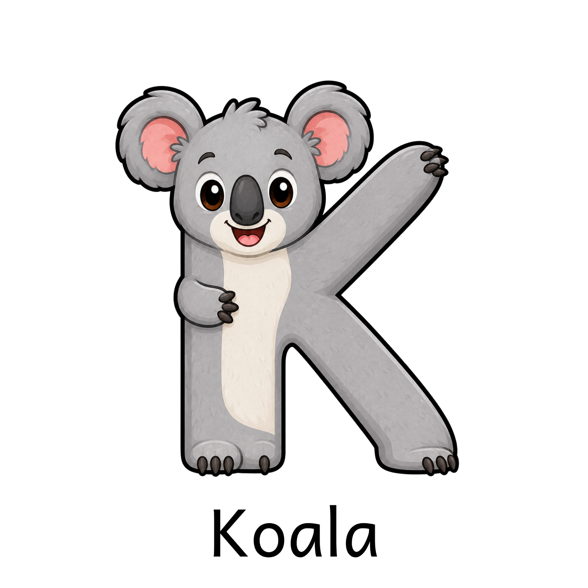 Animal Alphabet Letter Magnets
