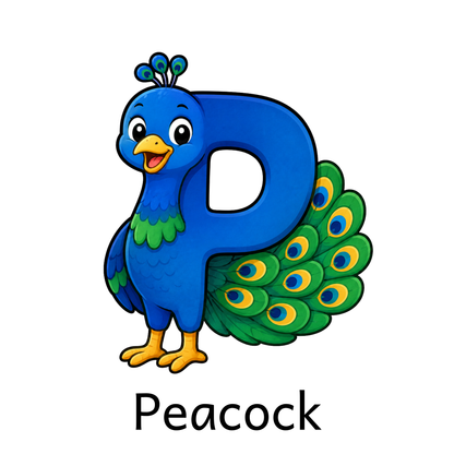 Animal Alphabet Letter Magnets