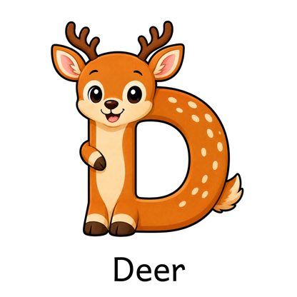 Animal Alphabet Letter Magnets