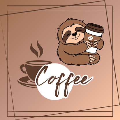 Coffee Themed Fridge Magnets