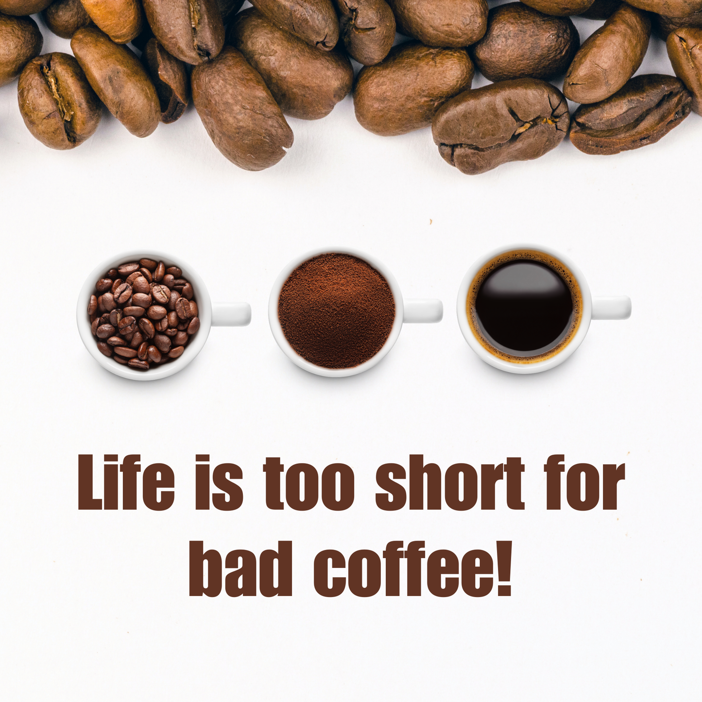 Coffee Themed Fridge Magnets