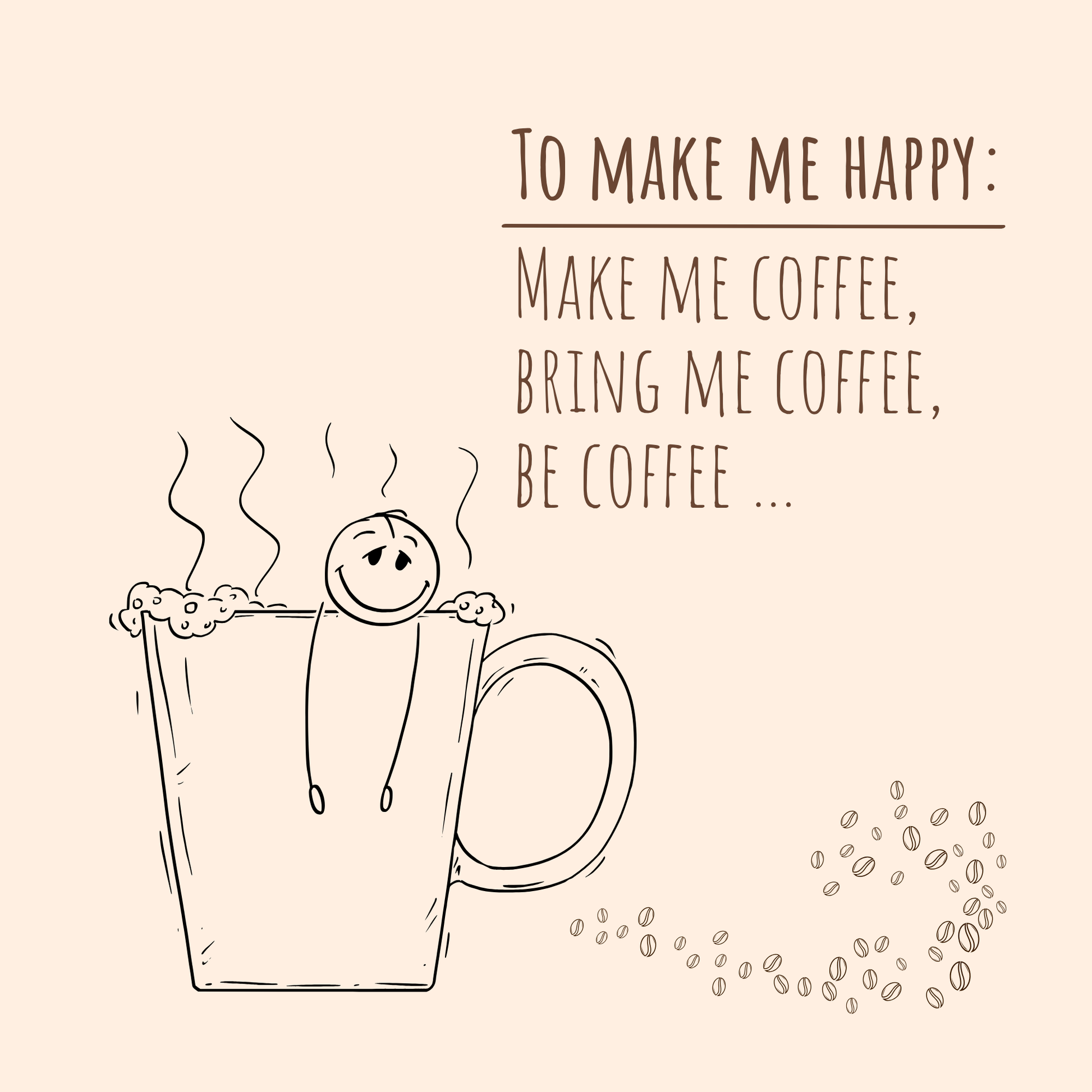 Coffee Themed Fridge Magnets