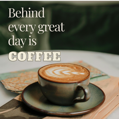 Coffee Themed Fridge Magnets