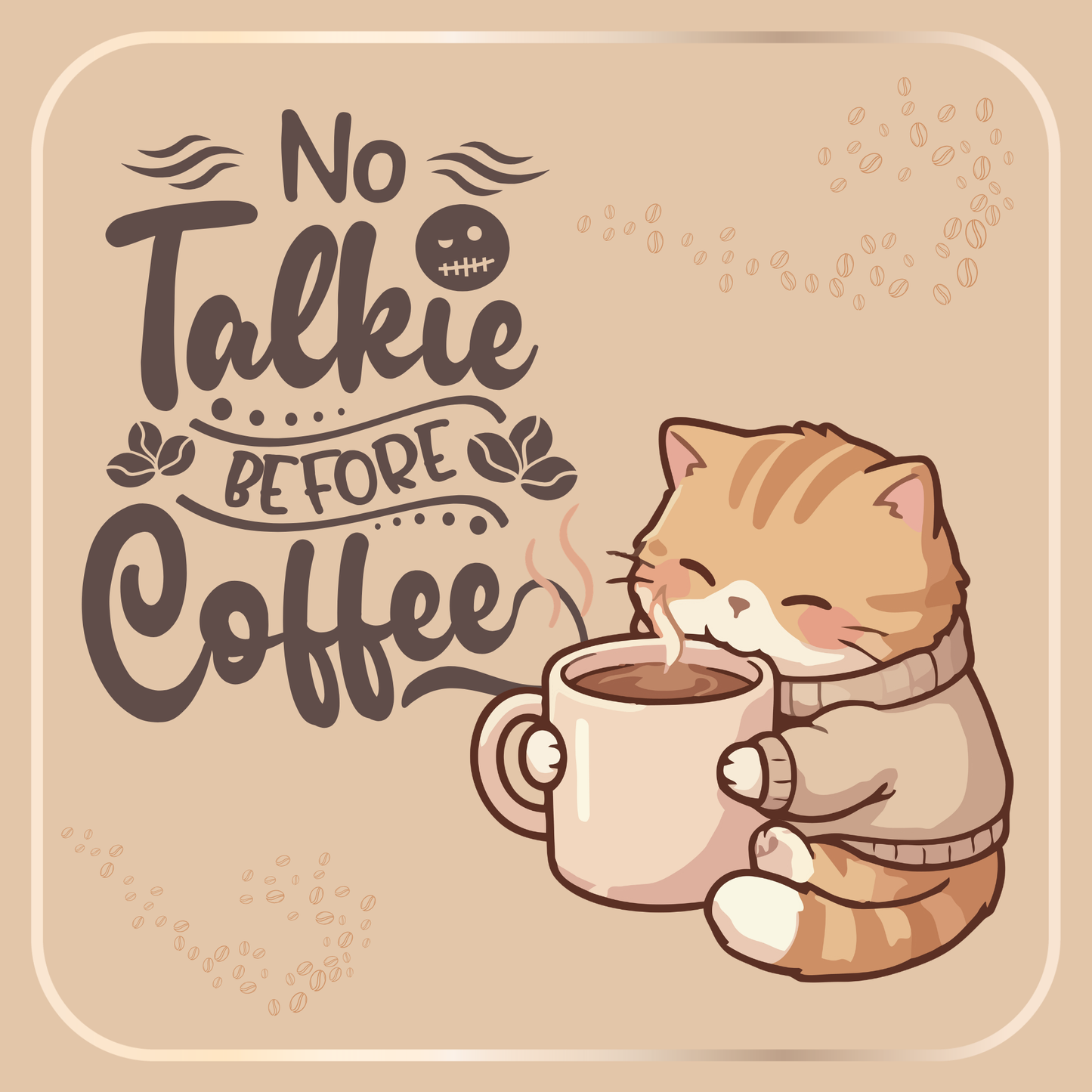 Coffee Themed Fridge Magnets