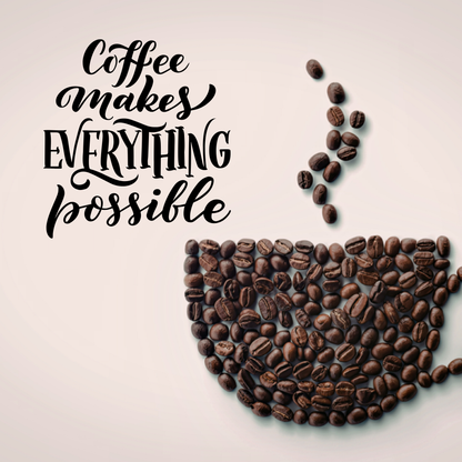 Coffee Themed Fridge Magnets