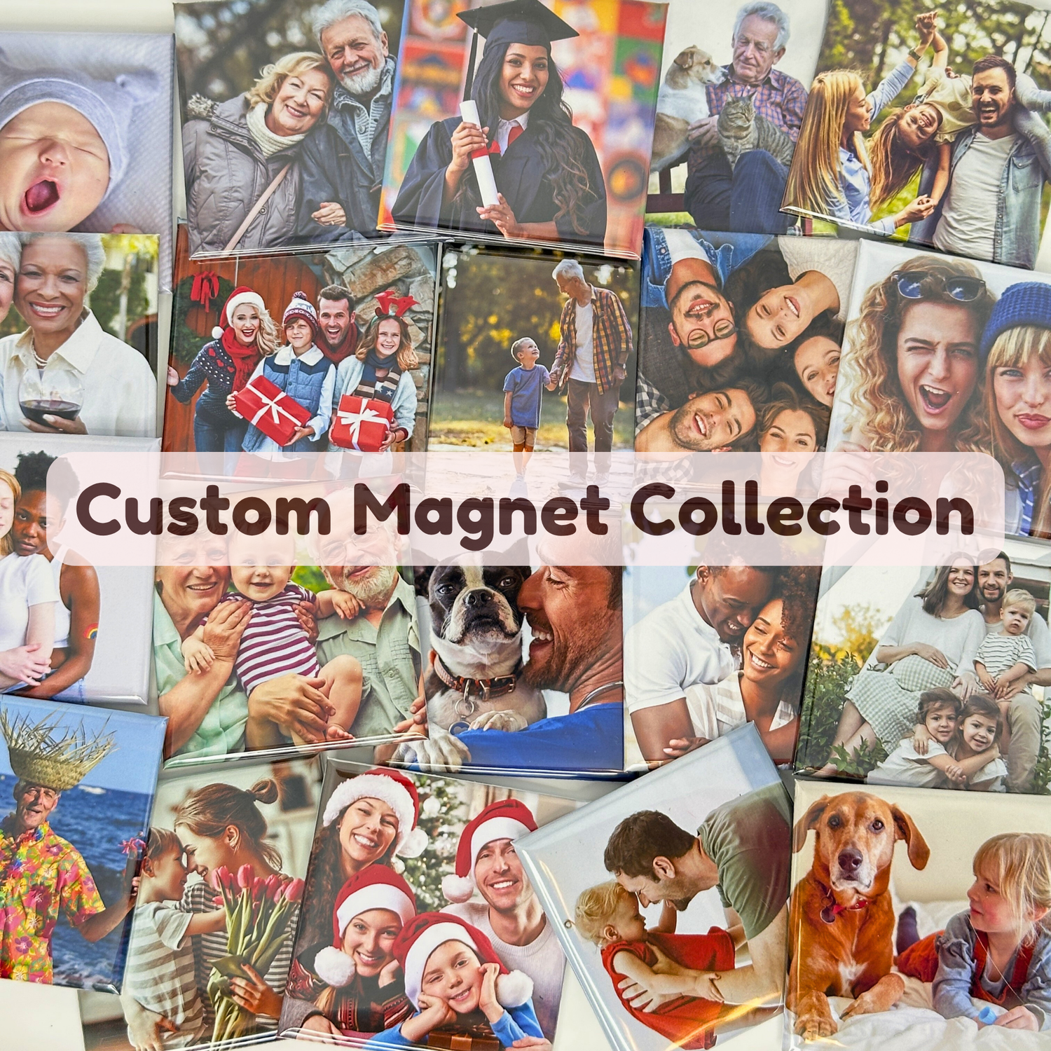 Custom Photo Fridge Magnet Collection