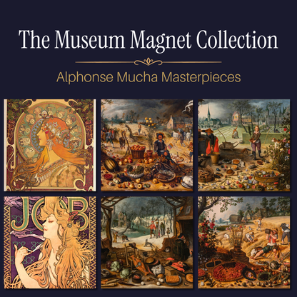 Famous Art Paintings Magnet Collection