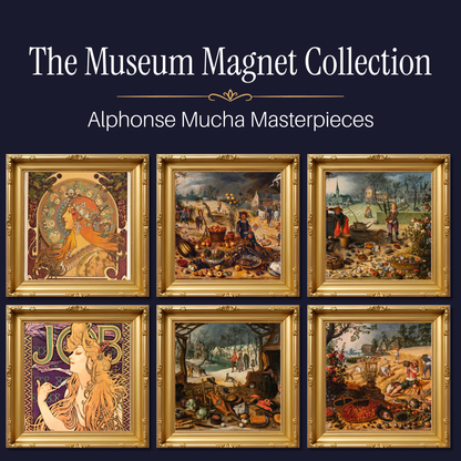 Famous Art Paintings Magnet Collection