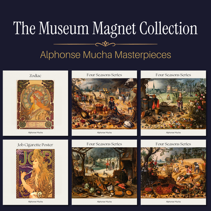 Famous Art Paintings Magnet Collection