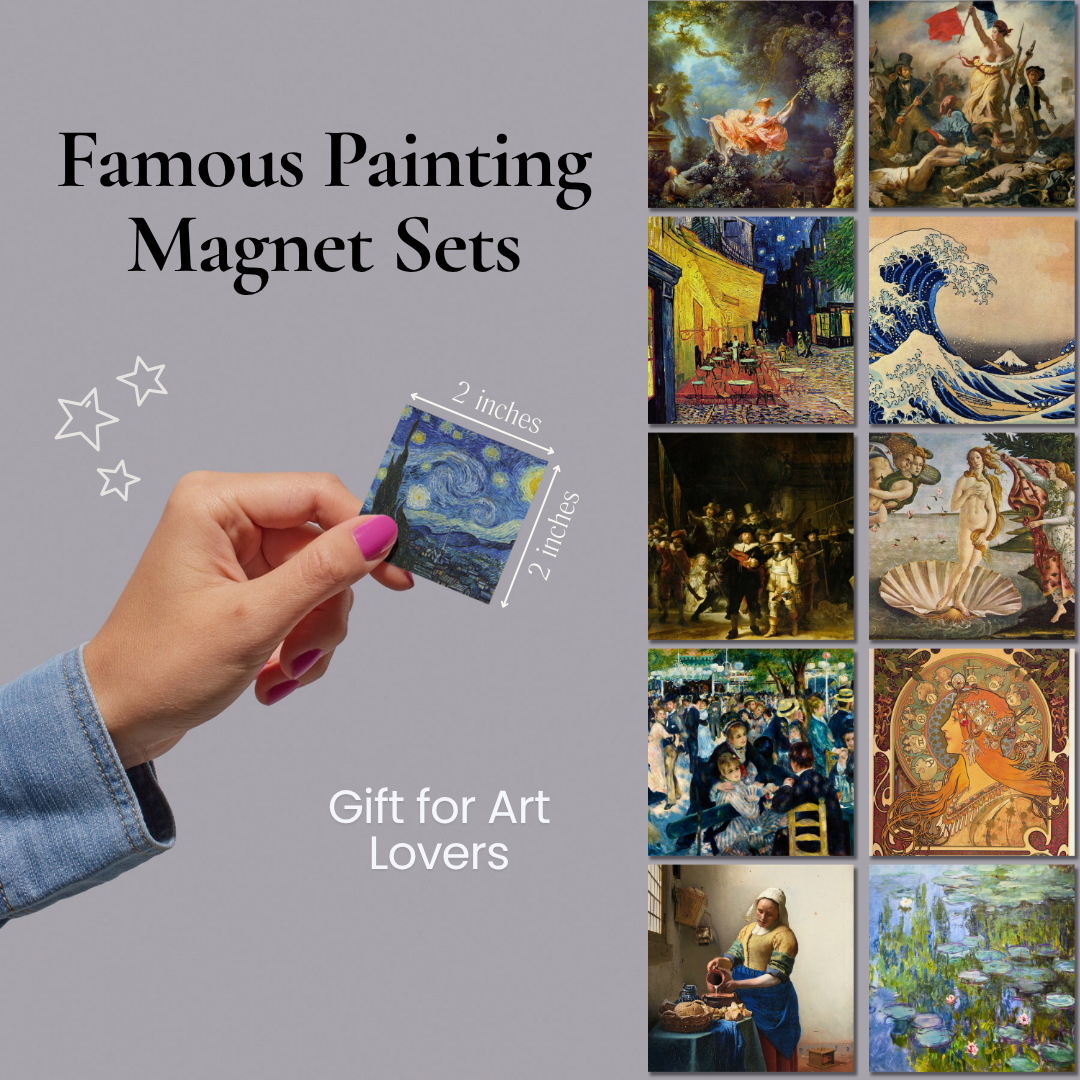 Famous Art Paintings Magnet Collection
