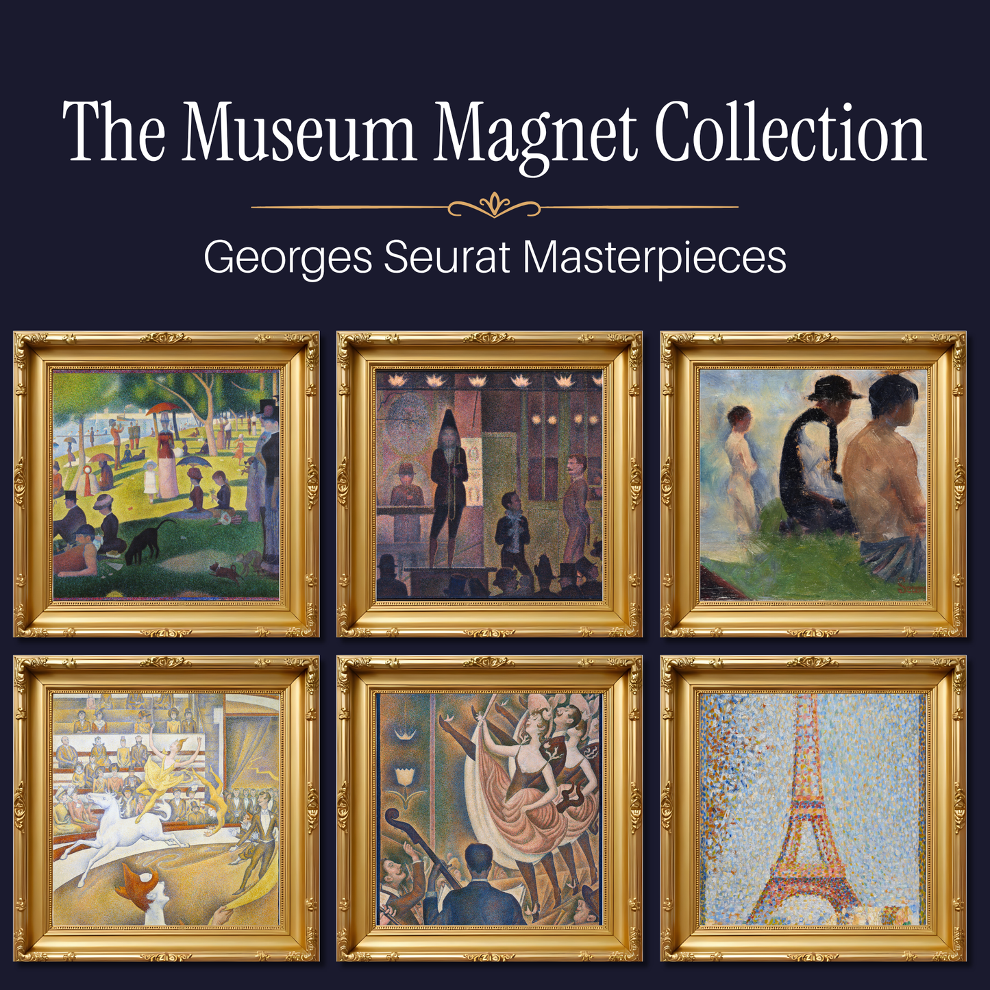 Famous Art Paintings Magnet Collection