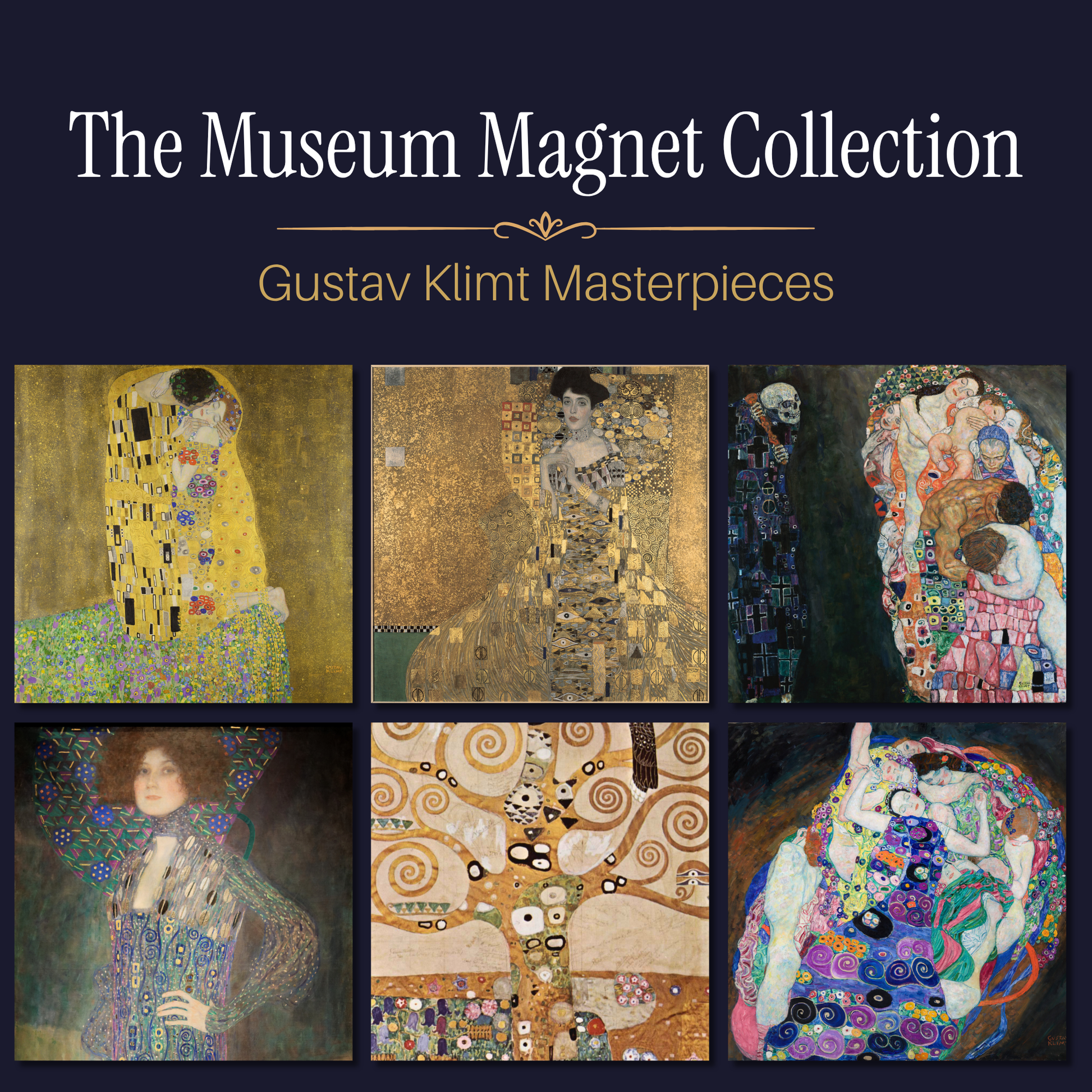 Famous Art Paintings Magnet Collection