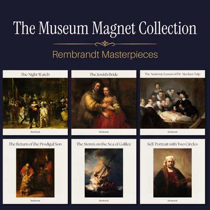 Famous Art Paintings Magnet Collection