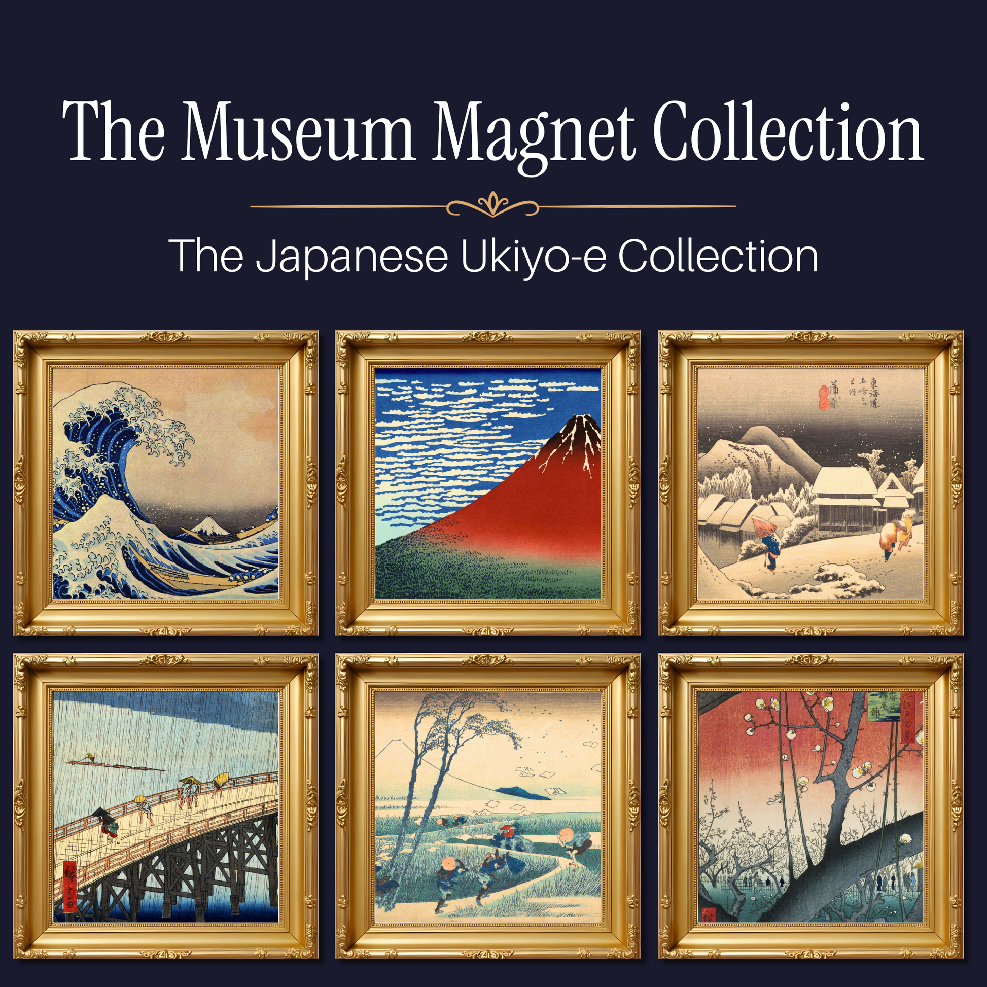 Famous Art Paintings Magnet Collection