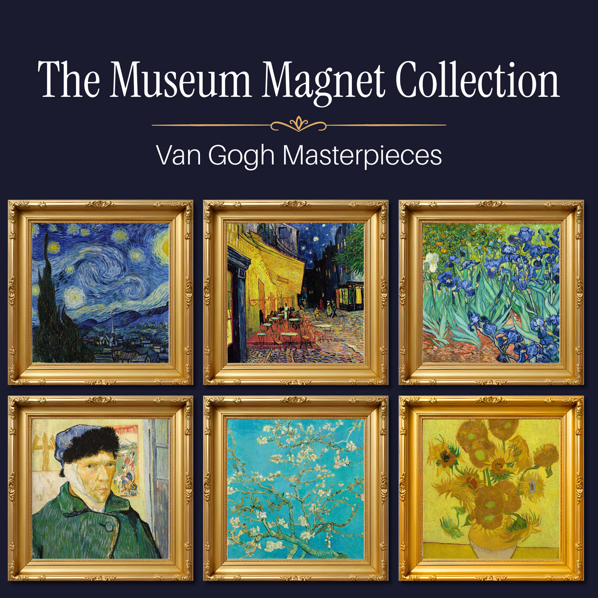 Famous Art Paintings Magnet Collection