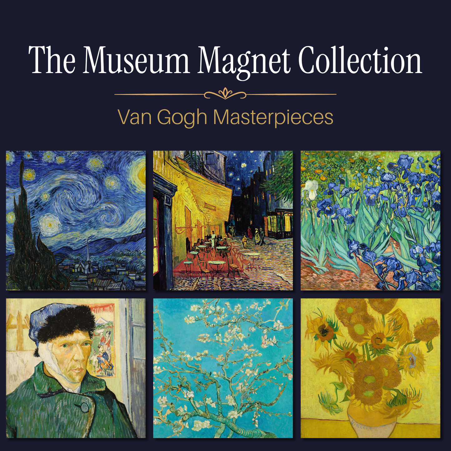 Famous Art Paintings Magnet Collection