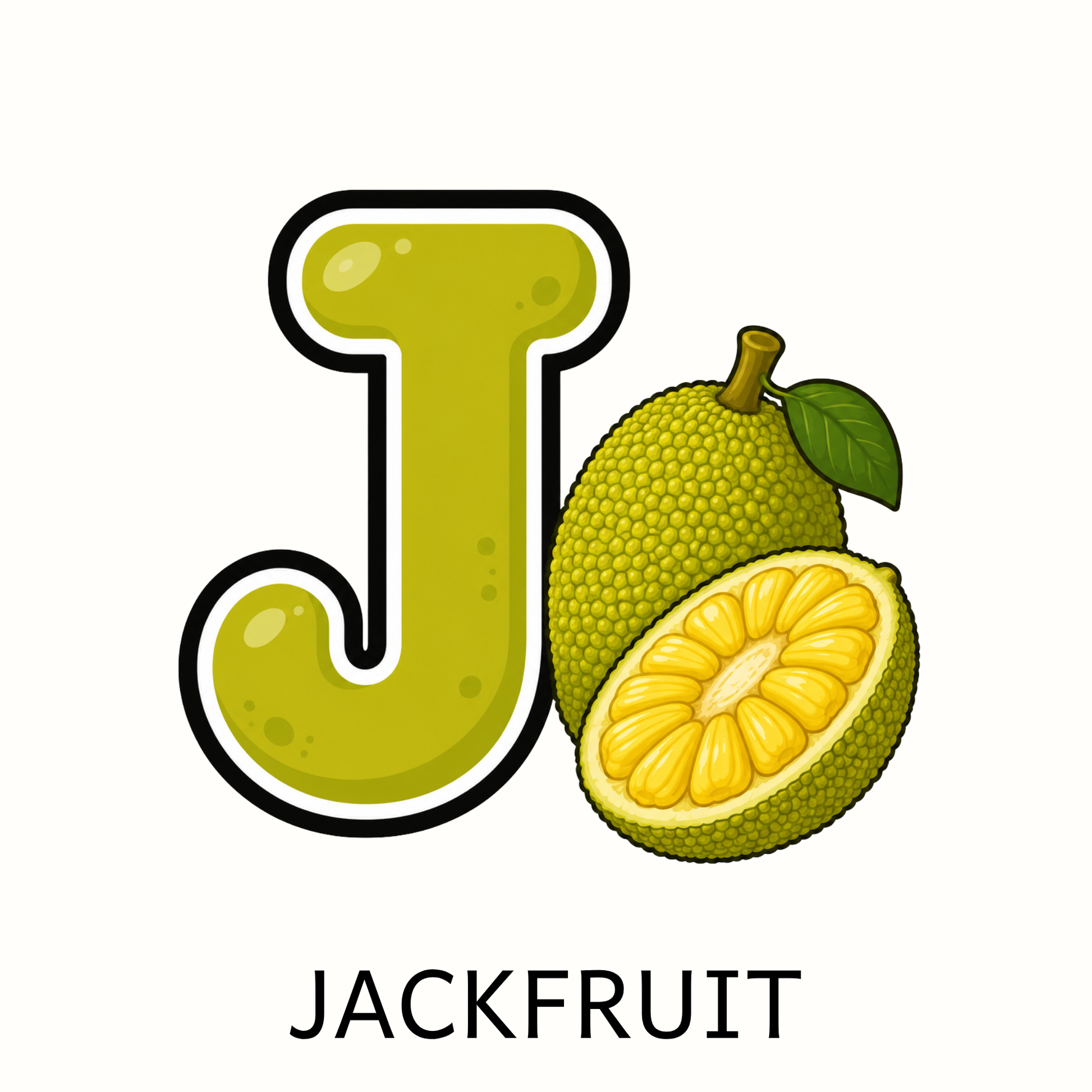 Fruit Alphabet Letter Magnets