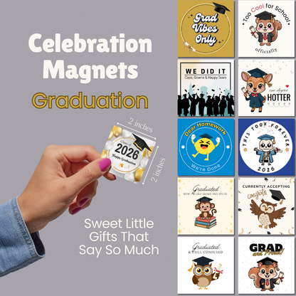 Graduation Celebration Fridge Magnet Gifts