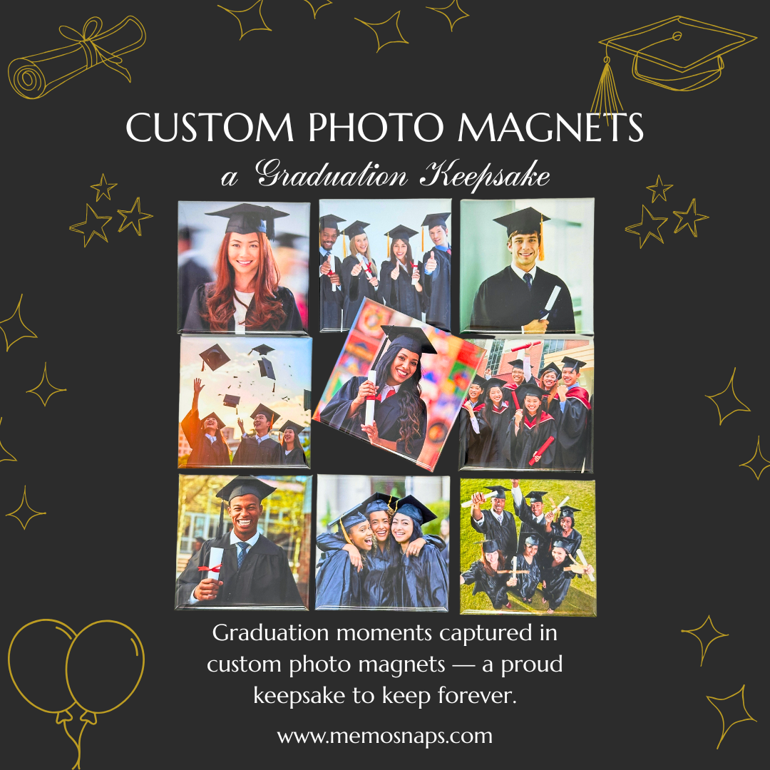 Graduation Custom Photo Magnet Collage