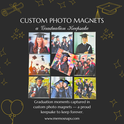 Graduation Custom Photo Magnet Collage