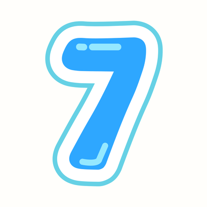 Rainbow Number Magnet Sets