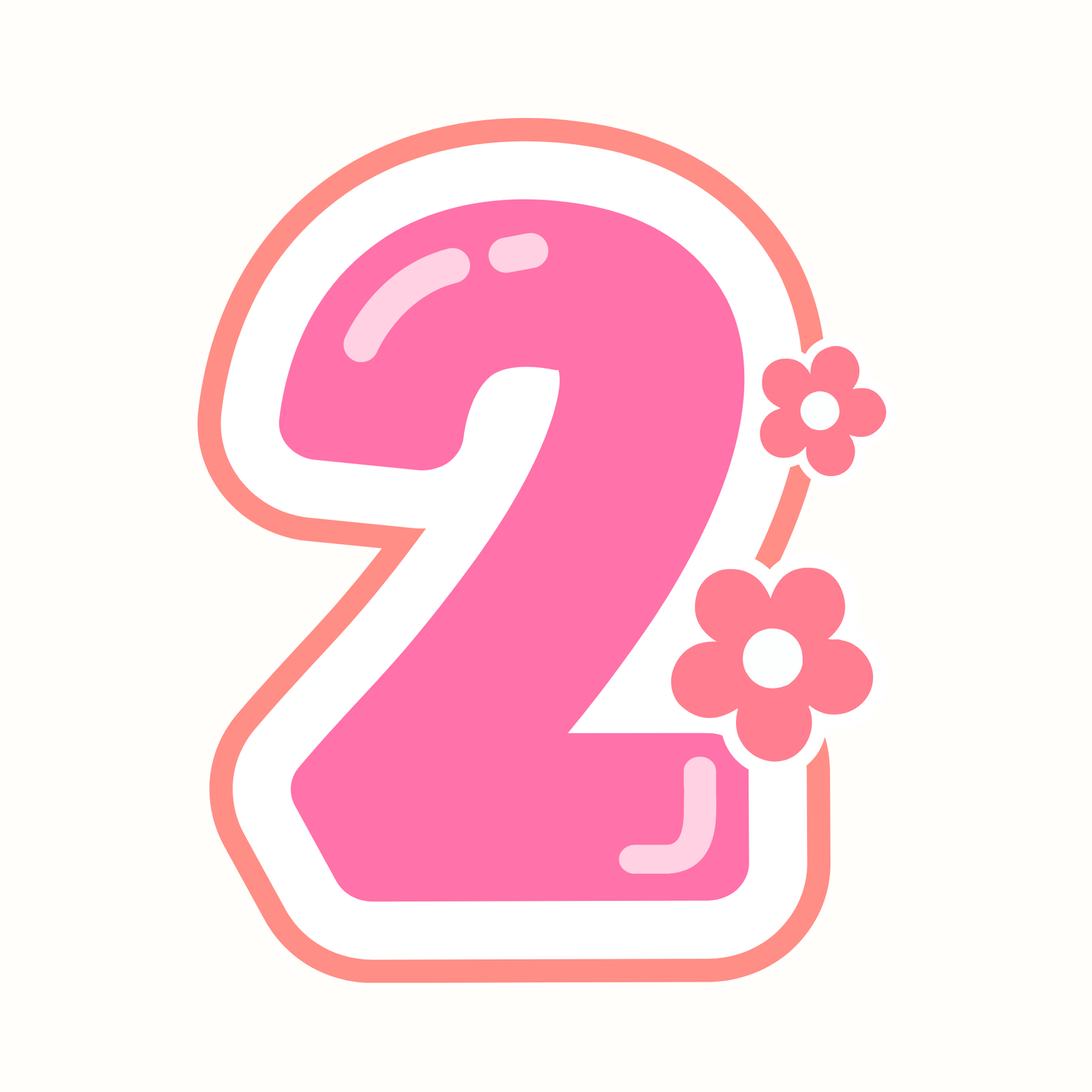 Rainbow Number Magnet Sets