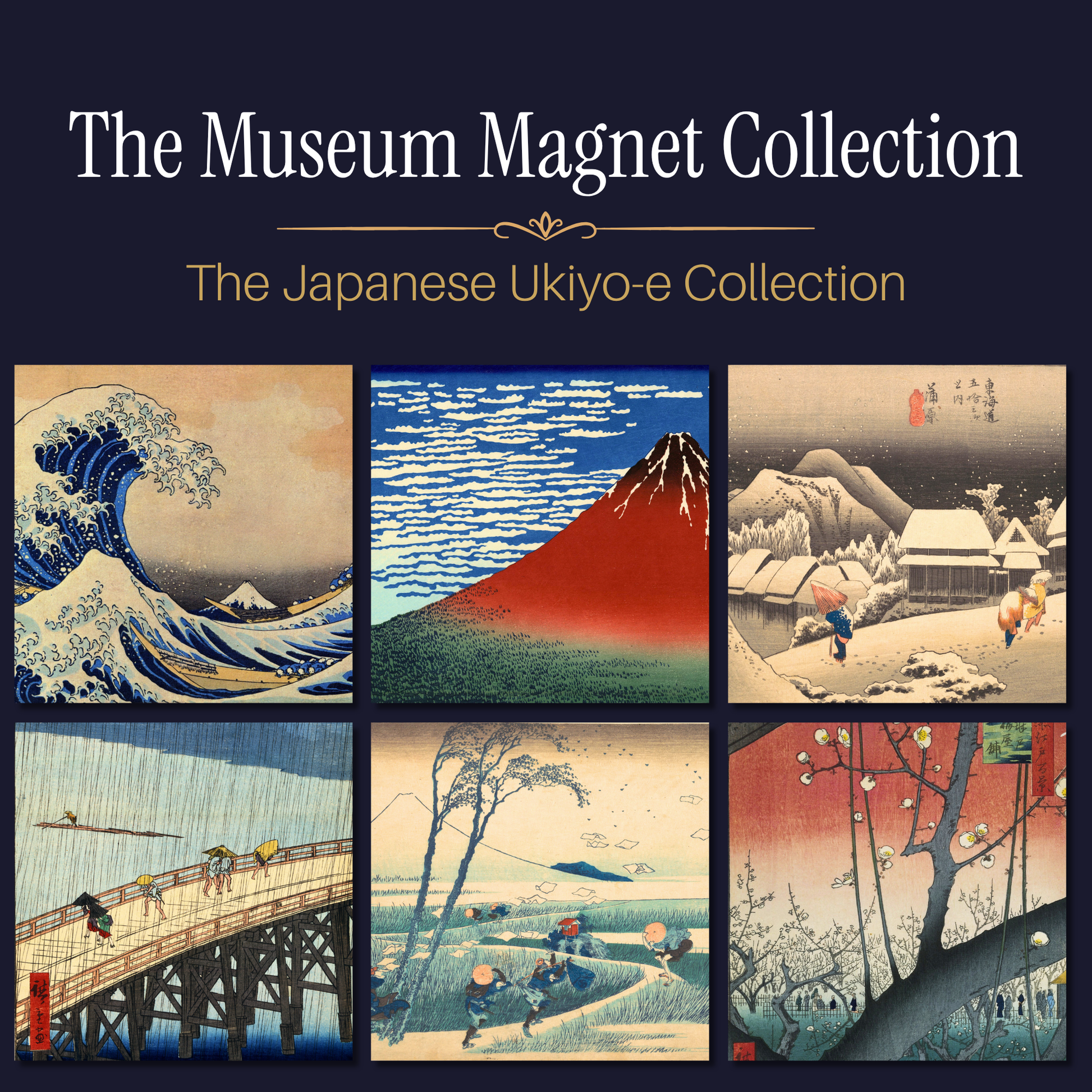 Famous Art Paintings Magnet Collection