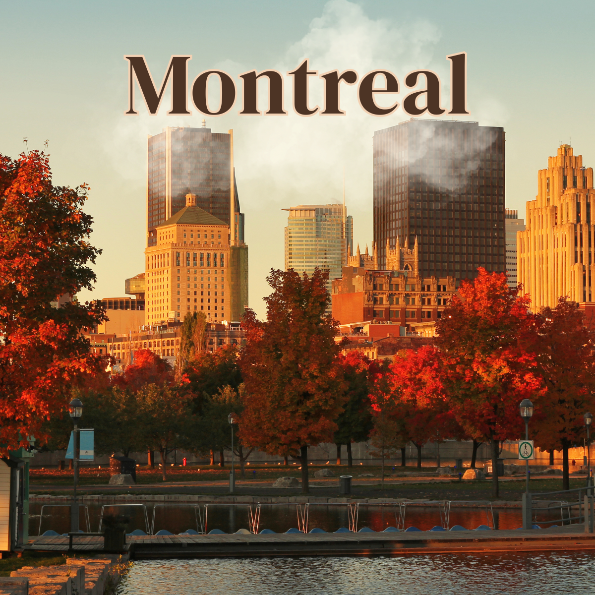 Travel Destination Magnets Montreal