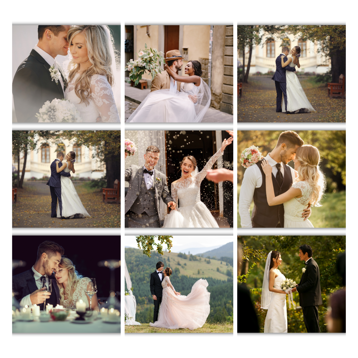 Wedding Day Custom Memory Magnets