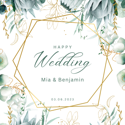 Wedding Keepsake Fridge Magnets