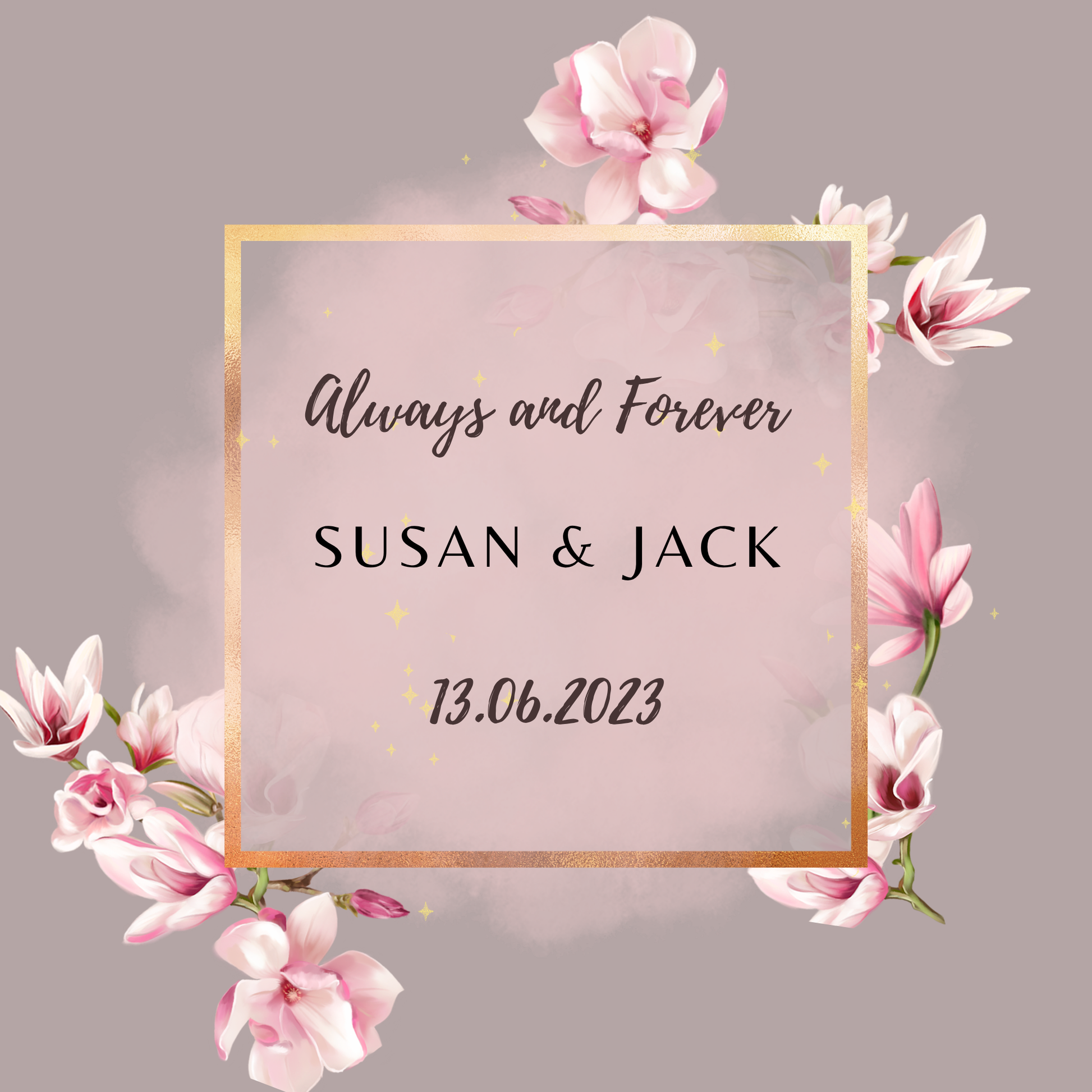 Wedding Keepsake Fridge Magnets
