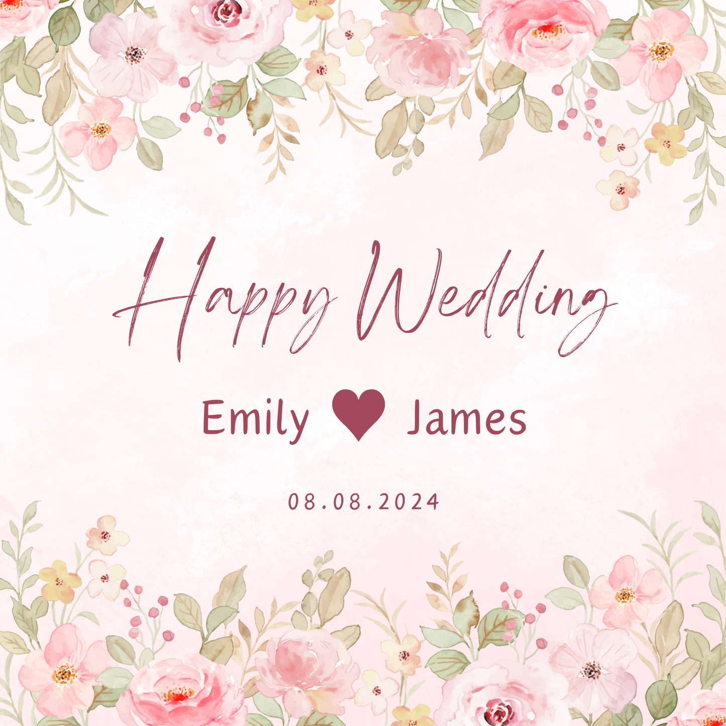 Wedding Keepsake Fridge Magnets