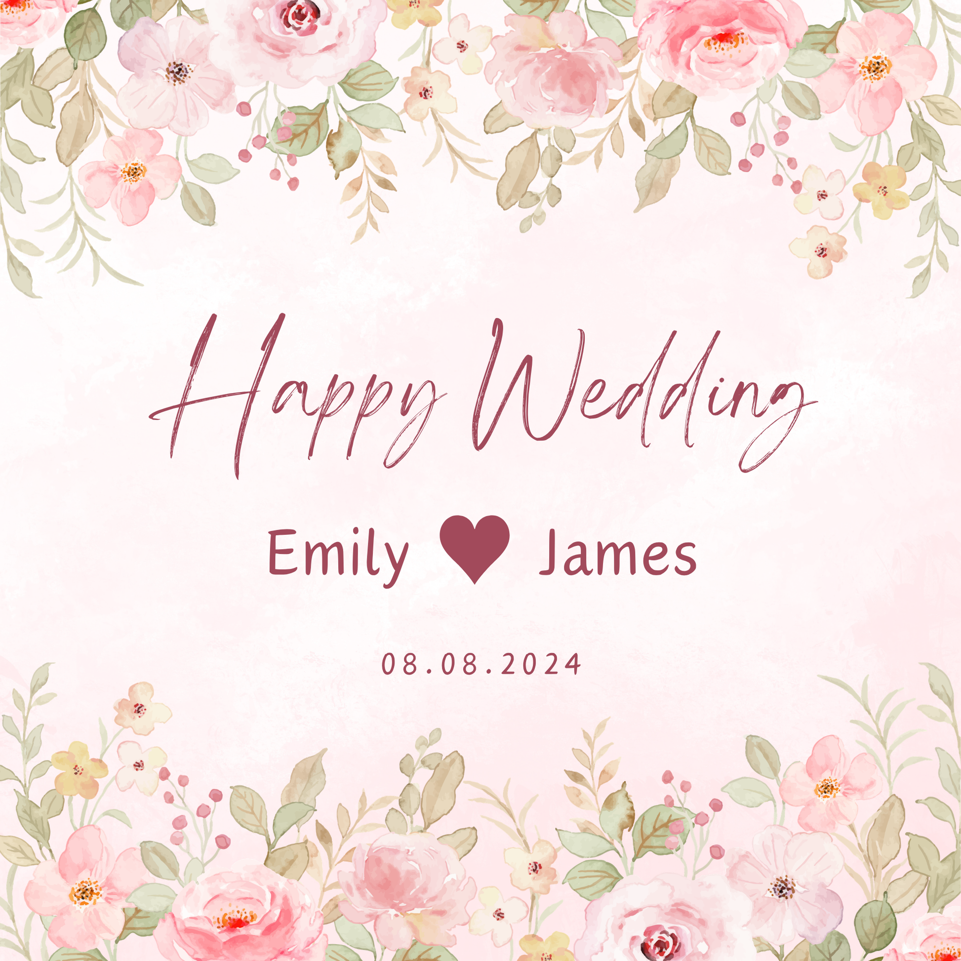Wedding Keepsake Fridge Magnets